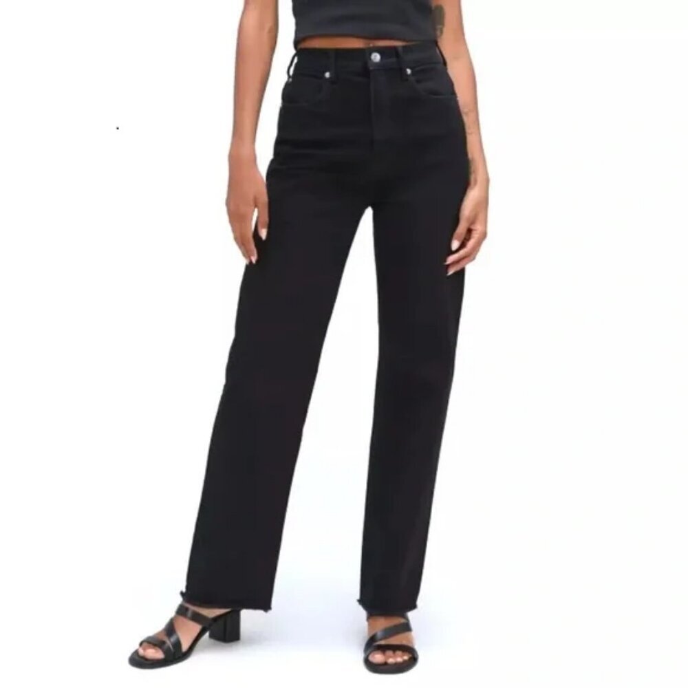 Everlane Black Straight Leg Women's Jeans